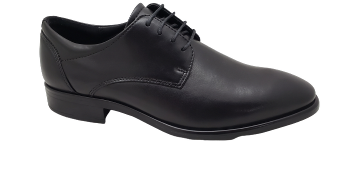 Ecco-City Tray Plain Toe-Black – Lucky Shoes