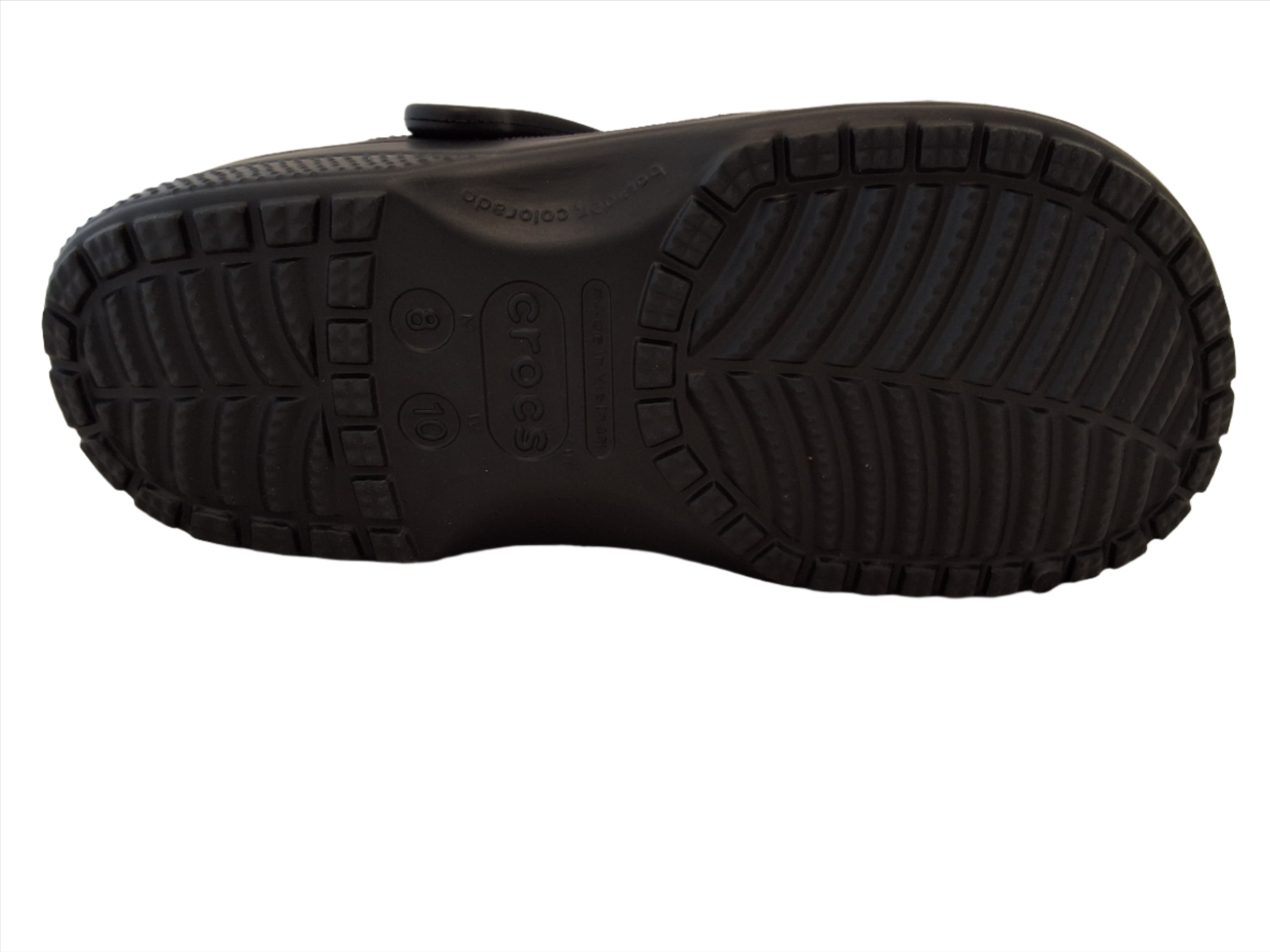 MEN'S BLACK CROCS