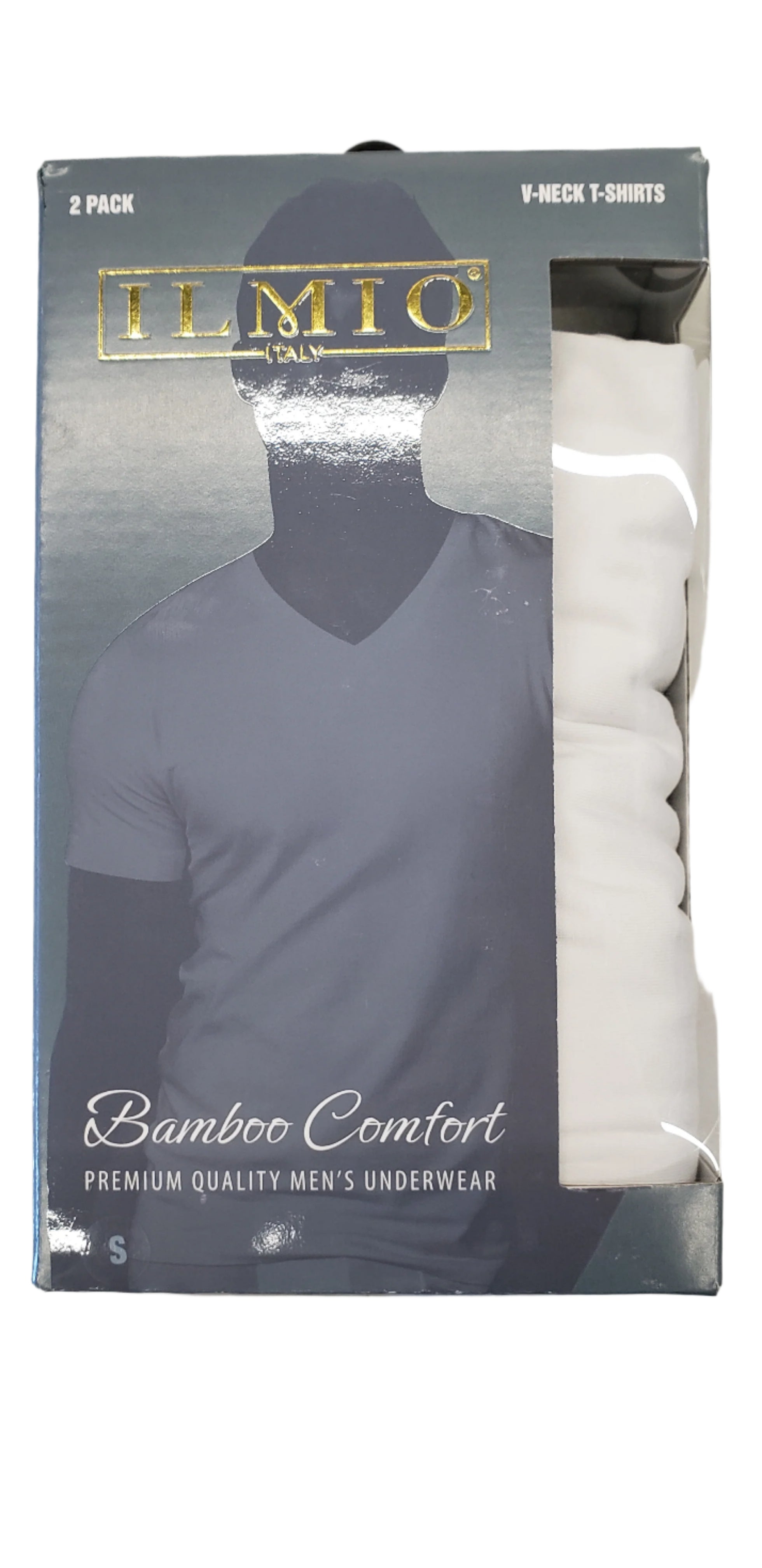 Bamboo V-Neck Undershirts - 2 Pack