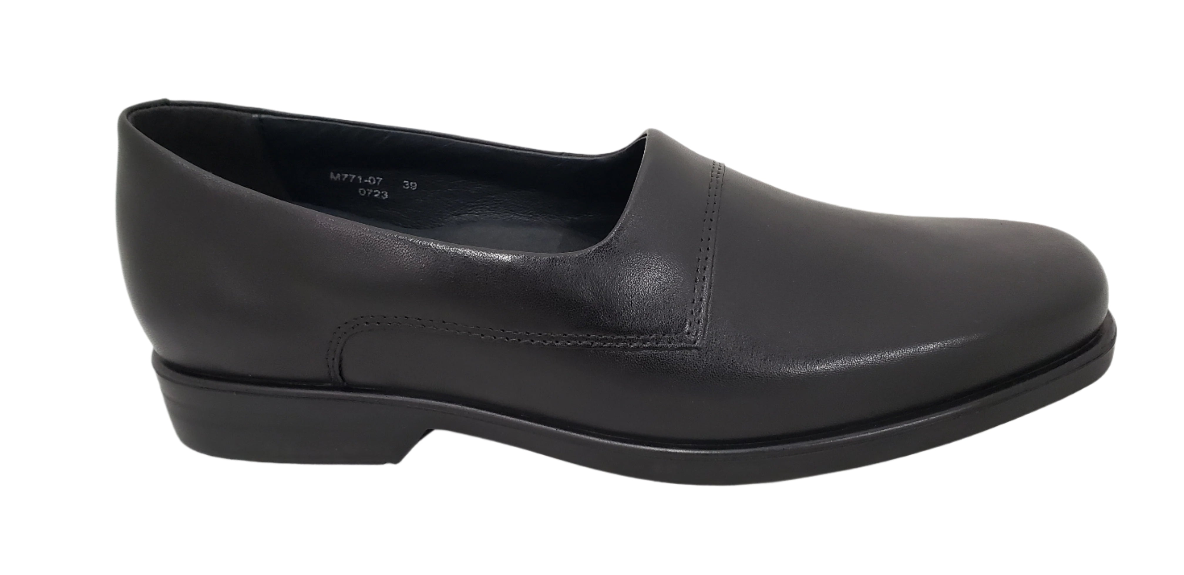 MARCHEE MEN'S BLACK LOW CUT FERTEL SHOE - M771-07