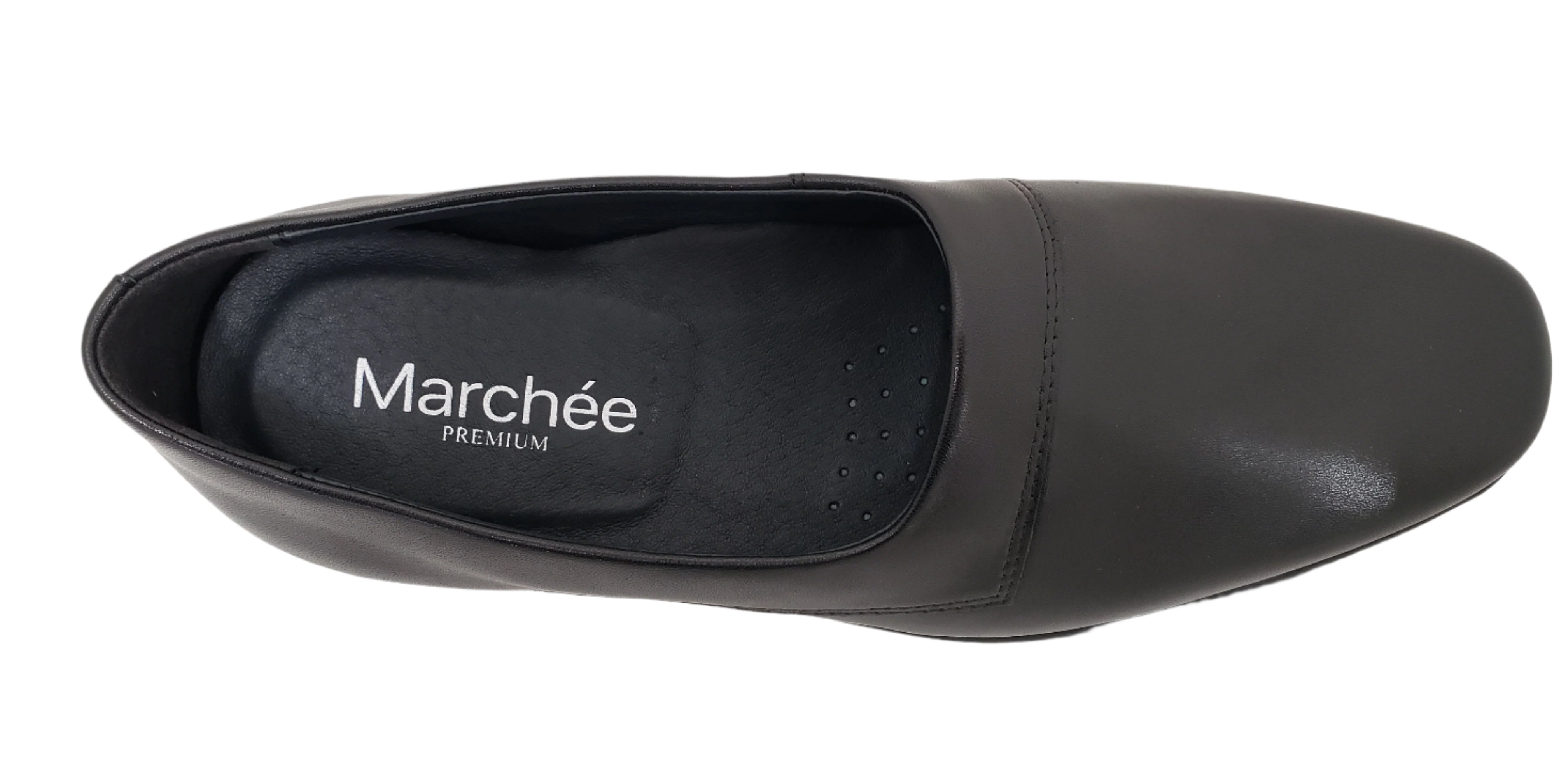 MARCHEE MEN'S BLACK LOW CUT FERTEL SHOE - M771-07