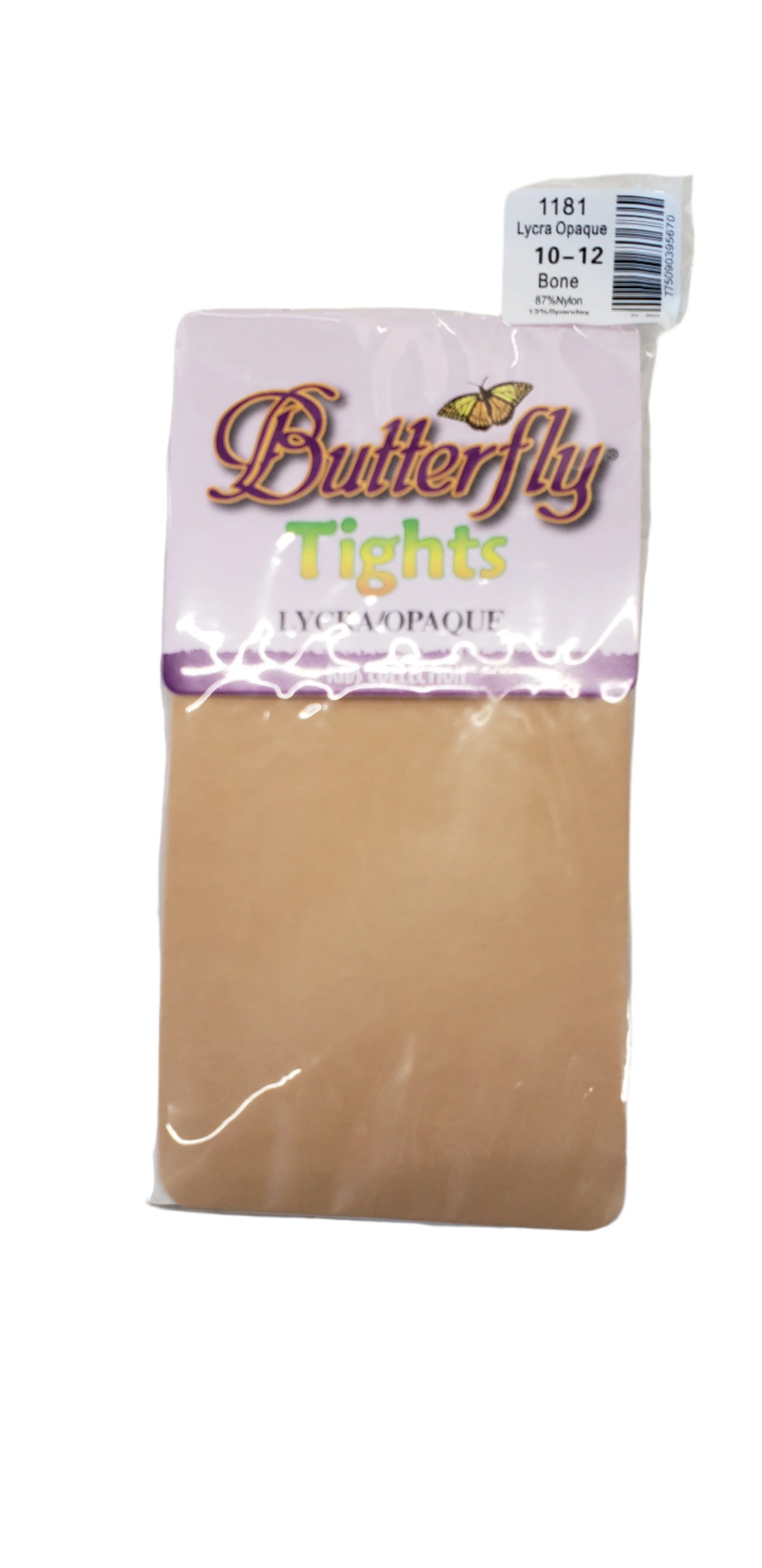 BUTTERFLY 1181 LYCRA OPAQUE BONE