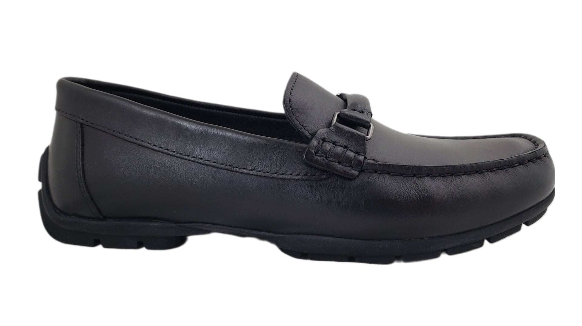 GEOX MEN'S BLACK LOAFER MONER 2FIT U36Q6A