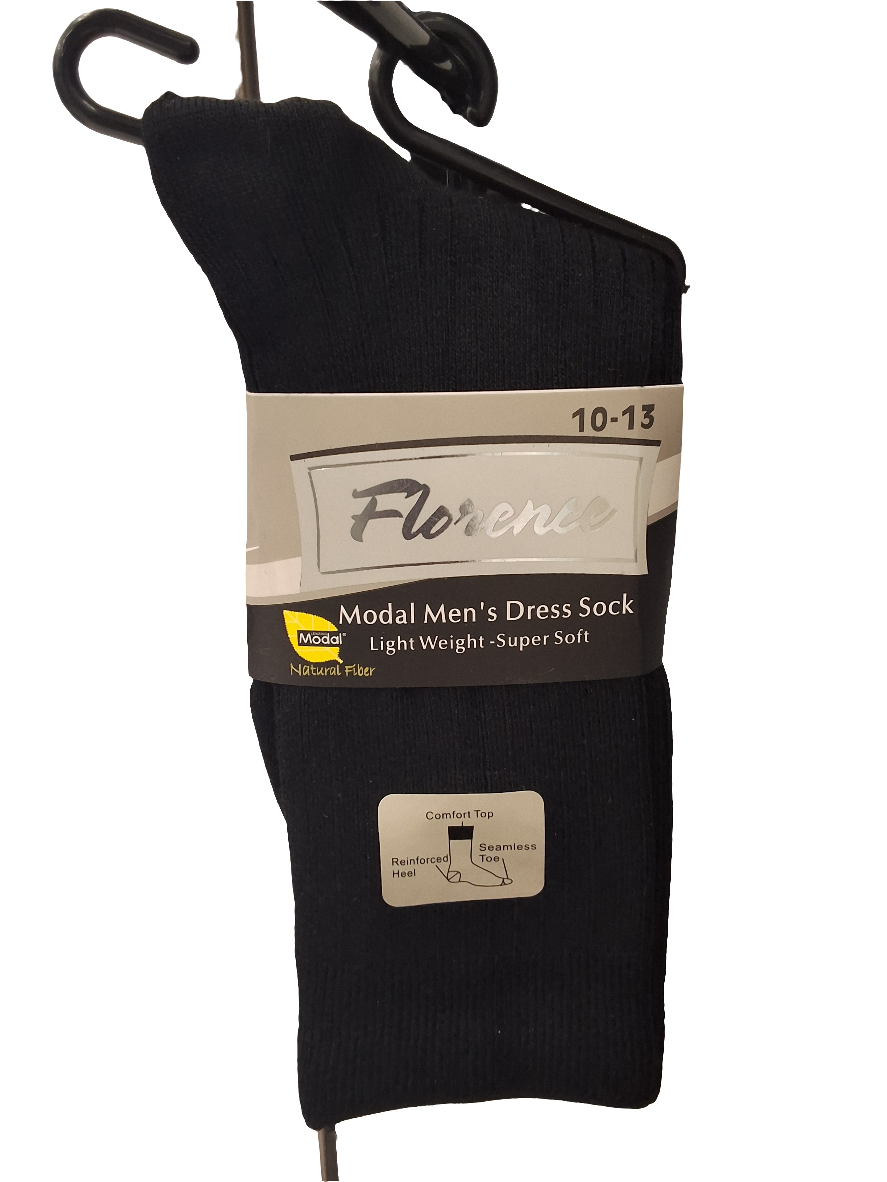 FLORENCE MODAL BLACK SOCKS 210