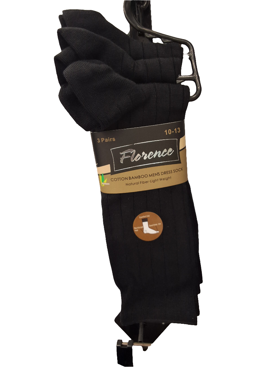 Mens Florence Socks #190 - Black