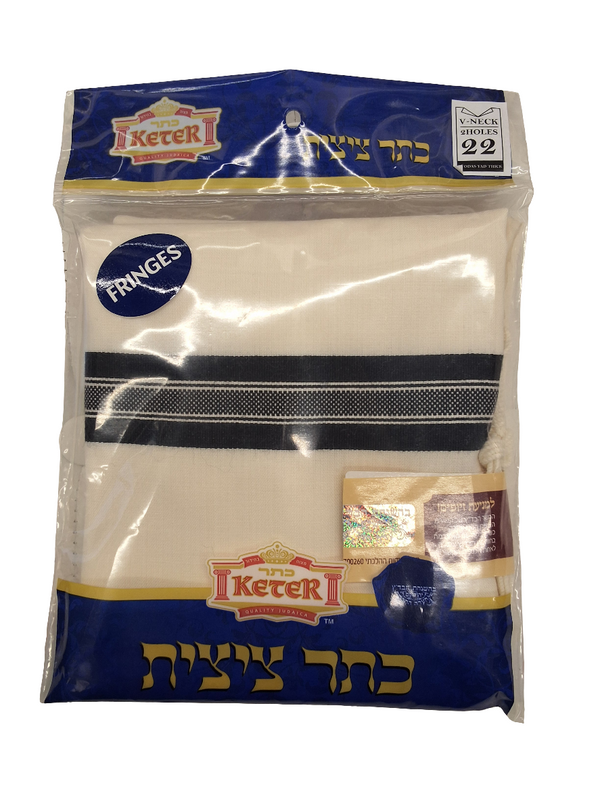 KETER WOOL TZITZIS FRINGES THICK