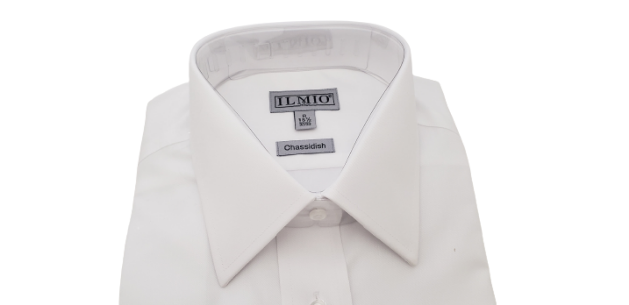 Ilmio Mens Silver Label -Poly Cotton Chassidish (R/L) Shirt